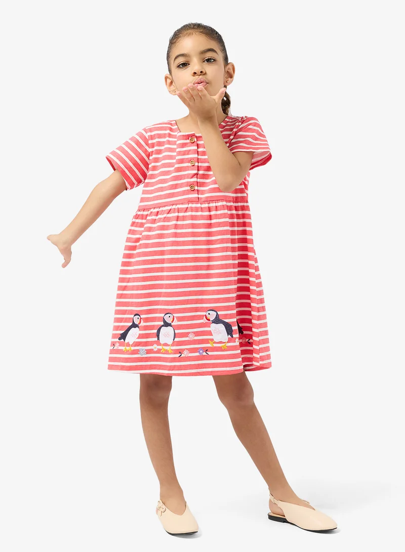Pinata  Bird Embroidered Summer Dress for Women | Best Price UAE